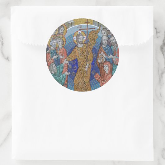 Pictogram Ronde Sticker (Tas)