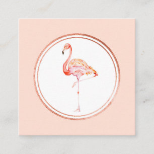 Pictogram roos Gold en roze Event Planner Social M Vierkante Visitekaartje