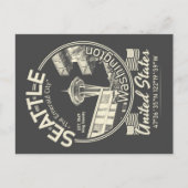 PICTOGRAM SEATTLE CITY - WASHINGTON BRIEFKAART (Voorkant)