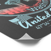 PICTOGRAM SEATTLE CITY - WASHINGTON  POSTER (Hoek)