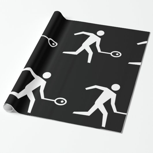 Pictogram spuitspeler cadeaupapier (Uitgerold)