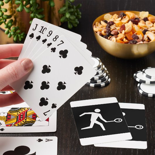 Pictogram spuitspeler pokerkaarten