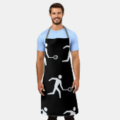 Pictogram spuitspeler schort (Gedragen)