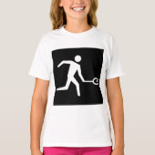 Pictogram spuitspeler t-shirt (Voorkant)