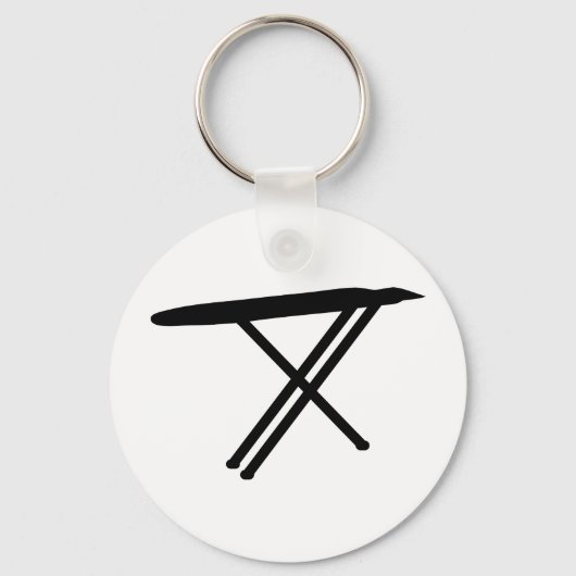 pictogram strijkplank sleutelhanger (Voorkant)