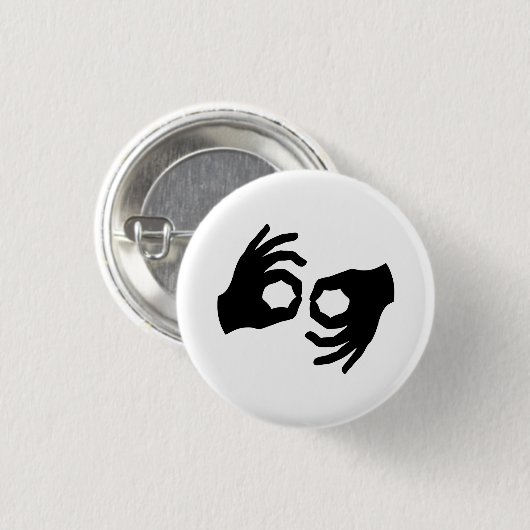 Pictogram Taal Button (Voorkant /achterkant)