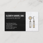 Pictogram Tandheelkundige hulpmiddelen | Hardwarea Visitekaartje (Achterkant)