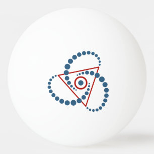 Pictogram van Kornkreis Piktogramm/kweekcirkel VI Pingpongbal