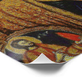 Pictogram van Maagd Mary Poster (Hoek)