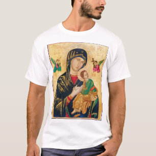 Pictogram van Mary met Jezus T-shirt