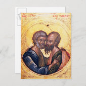 Pictogram van SS. Peter en Paul Briefkaart (Voorkant / Achterkant)