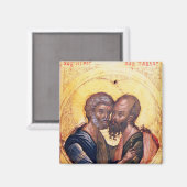 Pictogram van SS. Peter en Paul Magneet (Voorkant / Achterkant)