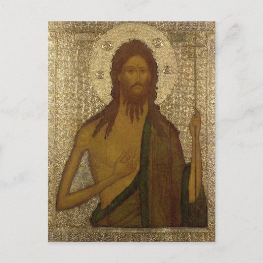 Pictogram van St. John de Forerunner Briefkaart (Voorkant)