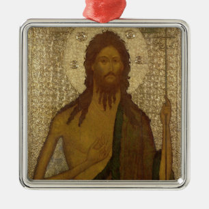 Pictogram van St. John de Forerunner Metalen Ornament
