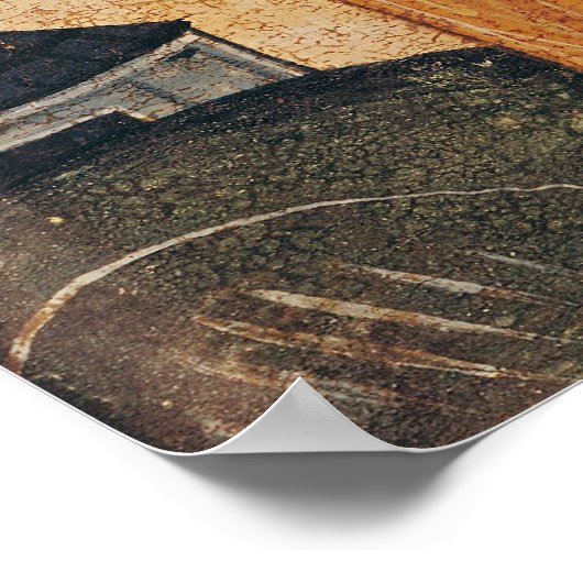 Pictogram van St. Sabas van Jeruzalem, 1572 Poster (Hoek)