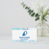 Pictogram van vastgoedgebouw | Ocean Granite Visitekaartje (Staand voorkant)