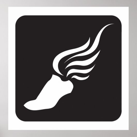 Pictogram volgen en veld poster (Voorkant)