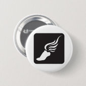 Pictogram volgen en veld ronde button 5,7 cm (Voorkant /achterkant)