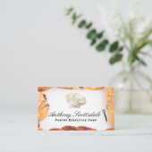 Pictogram voor chef-kok | gebak visitekaartje (Staand voorkant)