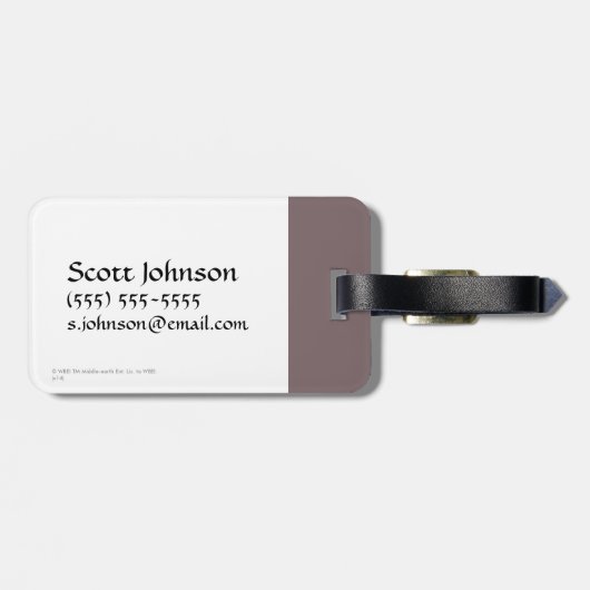 Pictogram voor films in het zijspoor bagagelabel (Achterkant horizontaal)