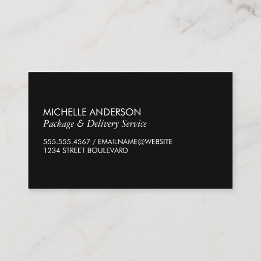 Pictogram voor grafiek visitekaartje (Achterkant)