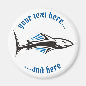 Pictogram voor haaienstammen 1 magneet (Voorkant)