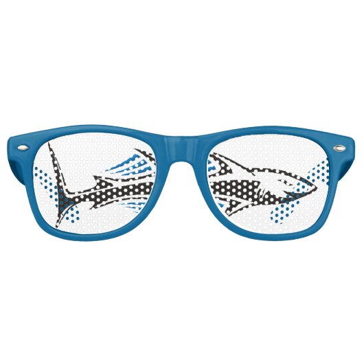 Pictogram voor haaienstammen 1 retro zonnebril (Voorkant)