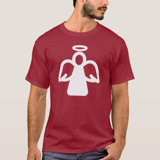 Pictogram voor kerstengel t-shirt (Voorkant)
