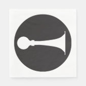 Pictogram voor paarden servet (Voorkant)