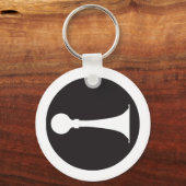 Pictogram voor paarden sleutelhanger (Voorkant)