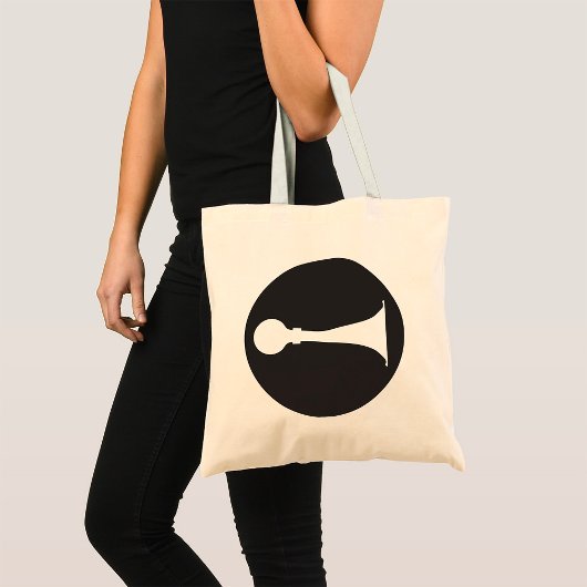 Pictogram voor paarden tote bag