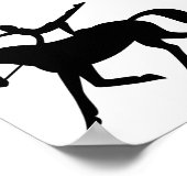 pictogram voor paardenvaulatie poster (Hoek)