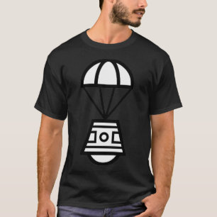 Pictogram voor parachutespotten t-shirt