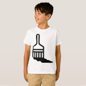 Pictogram voor penseel t-shirt (Voorkant volledig)