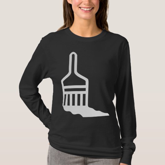 Pictogram voor penseel t-shirt (Voorkant)