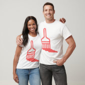 Pictogram voor penseel t-shirt (Unisex)