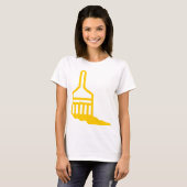 Pictogram voor penseel t-shirt (Voorkant volledig)