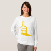 Pictogram voor penseel t-shirt (Voorkant volledig)