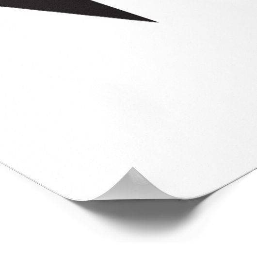 Pictogram voor postbezorging per post Poster (Hoek)