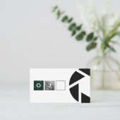 Pictogram voor raster/fotografie/camera-Shutter Visitekaartje (Staand voorkant)