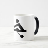 Pictogram voor roeipersoneel magische mok (Voorkant rechts)