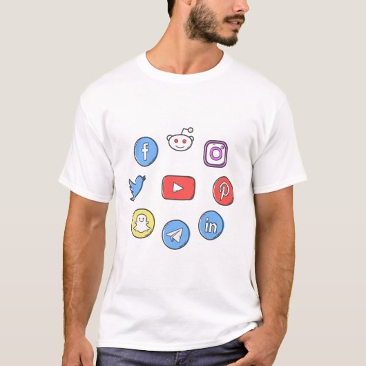 Pictogram voor sociale media ( speciaal voor jou ) t-shirt (Voorkant)