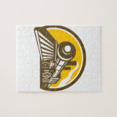 Pictogram voor stoomlocomotieven legpuzzel (Horizontaal)