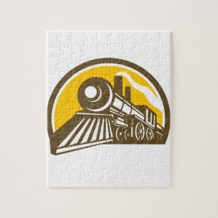 Pictogram voor stoomlocomotieven legpuzzel