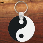 pictogram voor ying and yang sleutelhanger (Voorkant)