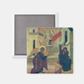 Pictogram waarin de aankondiging wordt weergegeven magneet (Voorkant / Achterkant)