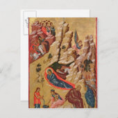 Pictogram waarin de activiteit wordt afgebeeld briefkaart (Voorkant / Achterkant)