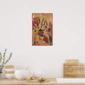 Pictogram waarin de activiteit wordt afgebeeld poster (Keuken)