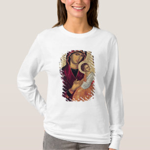 Pictogram waarin de Heilige Moeder van de Passie w T-shirt