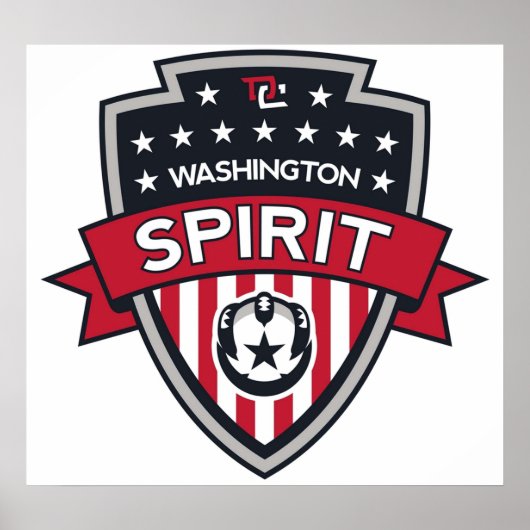 Pictogram Washington Spirit Poster (Voorkant)